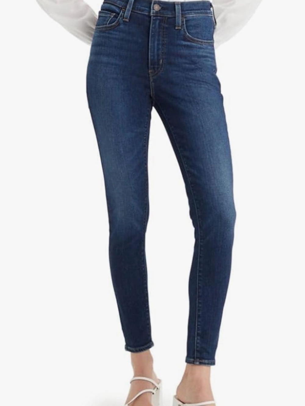Levi's Women's Dark Indigo High-Rise Skinny Jeans